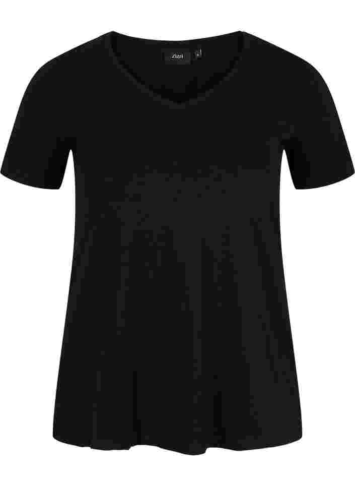 Basic T-Shirt, Black, Packshot image number 0