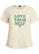 T-Shirt mit Print, Gelb, Packshot image number 0