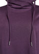 Kurzes Sweatshirtkleid mit Stehkragen und Taschen, Lila, Packshot image number 2