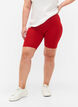 Einfarbige Basic Radlershorts, Rot, Model image number 0