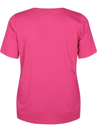 FLASH - T-Shirt mit V-Ausschnitt, Raspberry Rose, Packshot image number 1