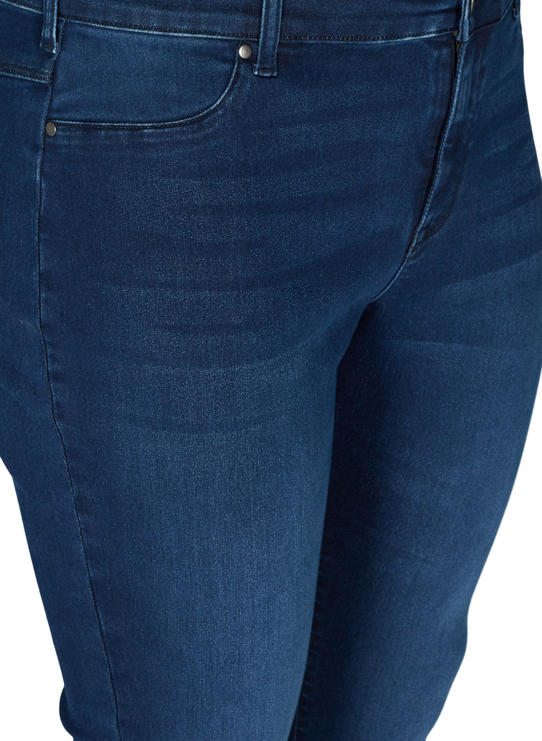 ZizziJeggings aus Baumwollmischung, Dark blue denim, Packshot image number 2