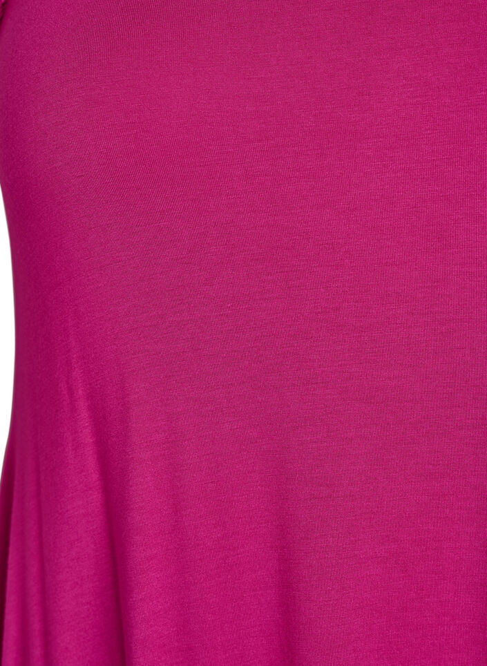 Strandkleid aus Viskose mit geflochtenen Tr&auml;gern, Pink, Packshot image number 2