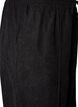 Cordhose mit weitem Bein und hoher Taille, Schwarz, Packshot image number 2