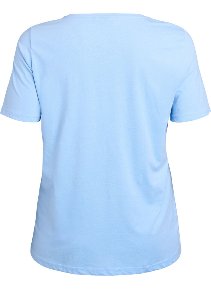 FLASH - T-Shirt mit Print, Blau, Packshot image number 1