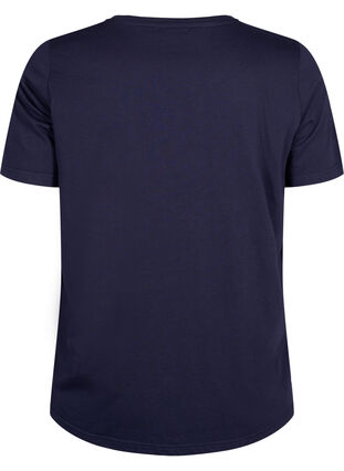 FLASH - T-Shirt mit Motiv, Navy Blazer Bloom, Packshot image number 1