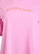 Sportliches T-Shirt aus Bio-Baumwolle, Pink, Packshot image number 2