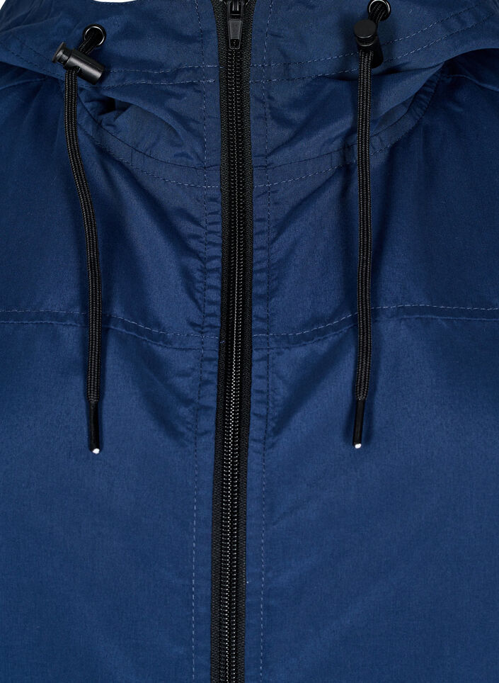 FLASH - Leichter Parka mit Kapuze, Blau, Packshot image number 2
