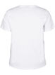 T-Shirt aus Bio-Baumwolle mit Print, Bright White Printet, Packshot image number 1