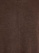 Strickkleid mit Rollkragen und Schlitzen, Braun, Packshot image number 2