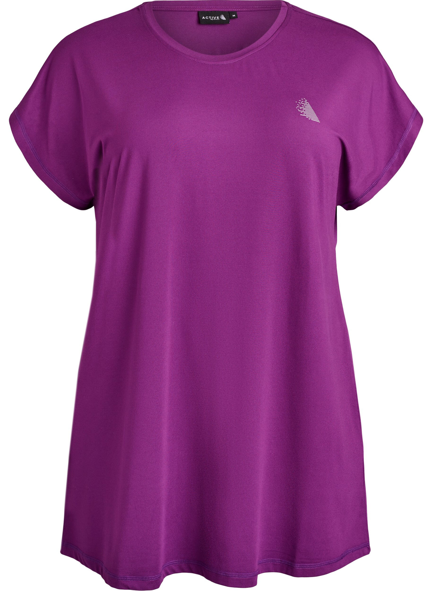 ZizziLanges Trainingsshirt, Lila, Packshot image number 0