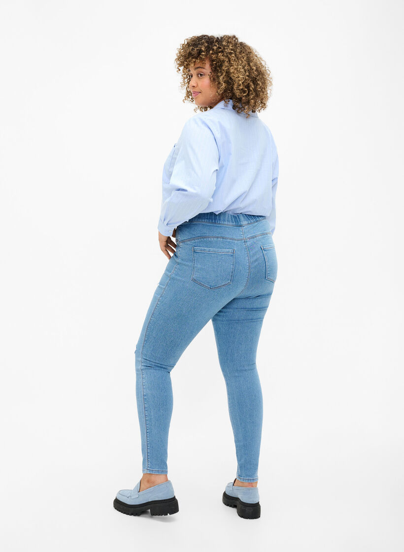 Jeggings mit Rissen, Light Blue, Model image number 1