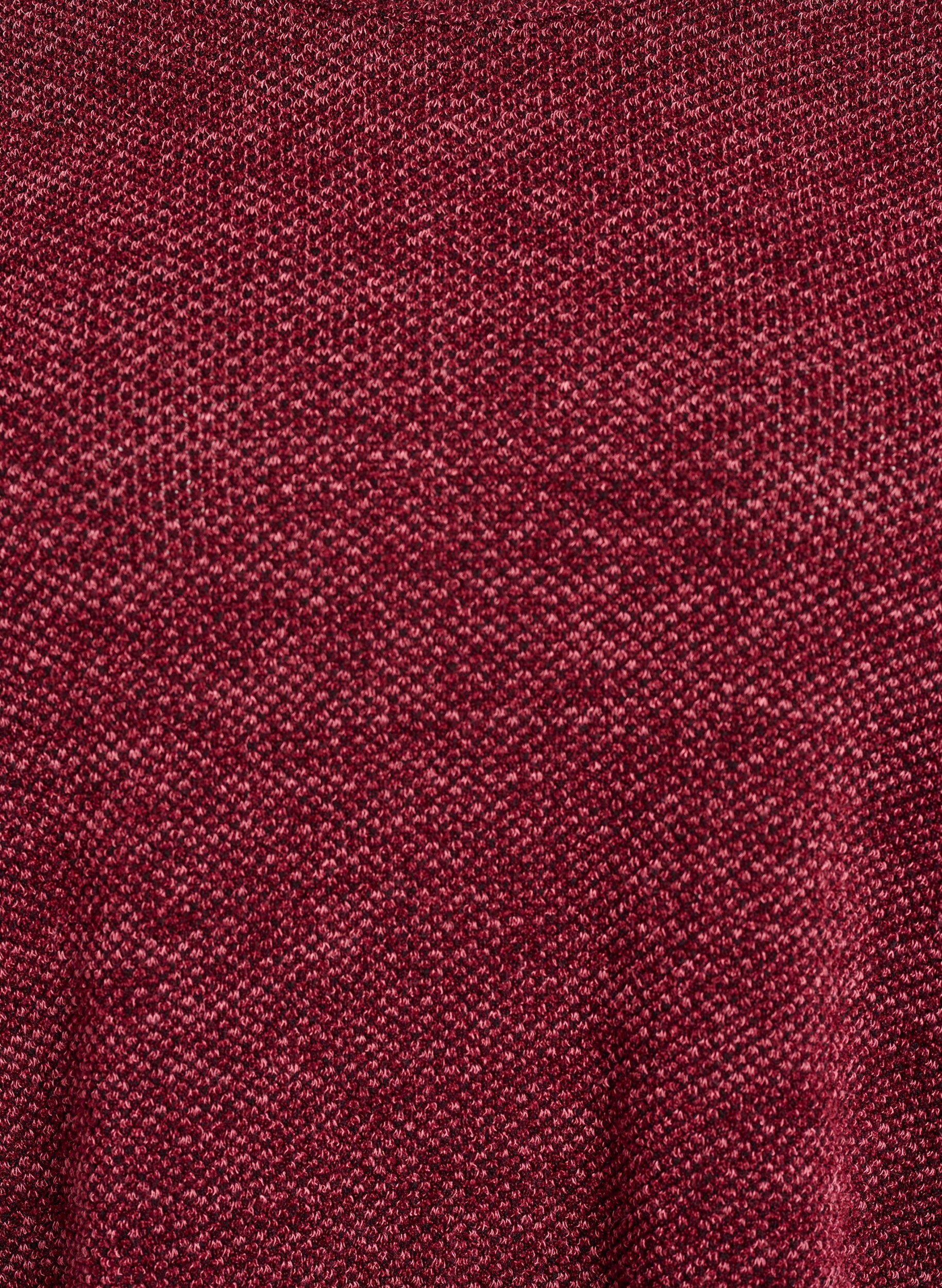 ZizziLang&auml;rmelige Bluse mit Struktur, Dunkles Bordeaux, Packshot image number 2
