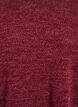 Lang&auml;rmelige Bluse mit Struktur, Dunkles Bordeaux, Packshot image number 2