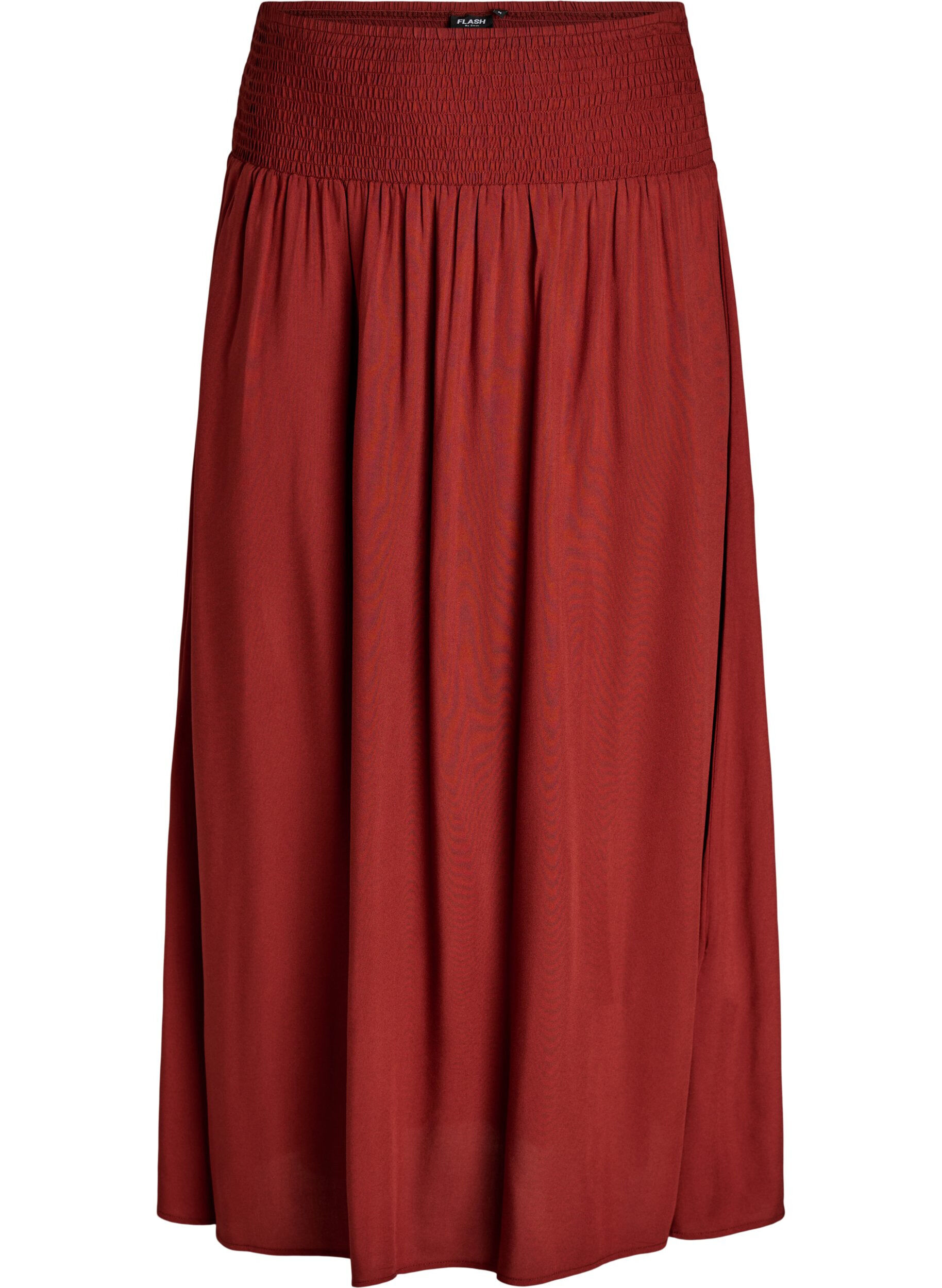 FLASH - Maxirock aus Viskose mit Smock