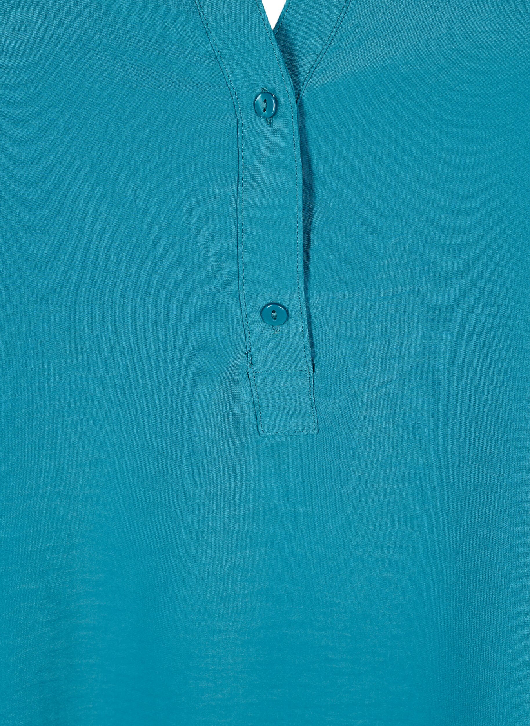 Zizzi FLASH - Bluse mit langen &Auml;rmeln, Gr&uuml;n, Packshot image number 2