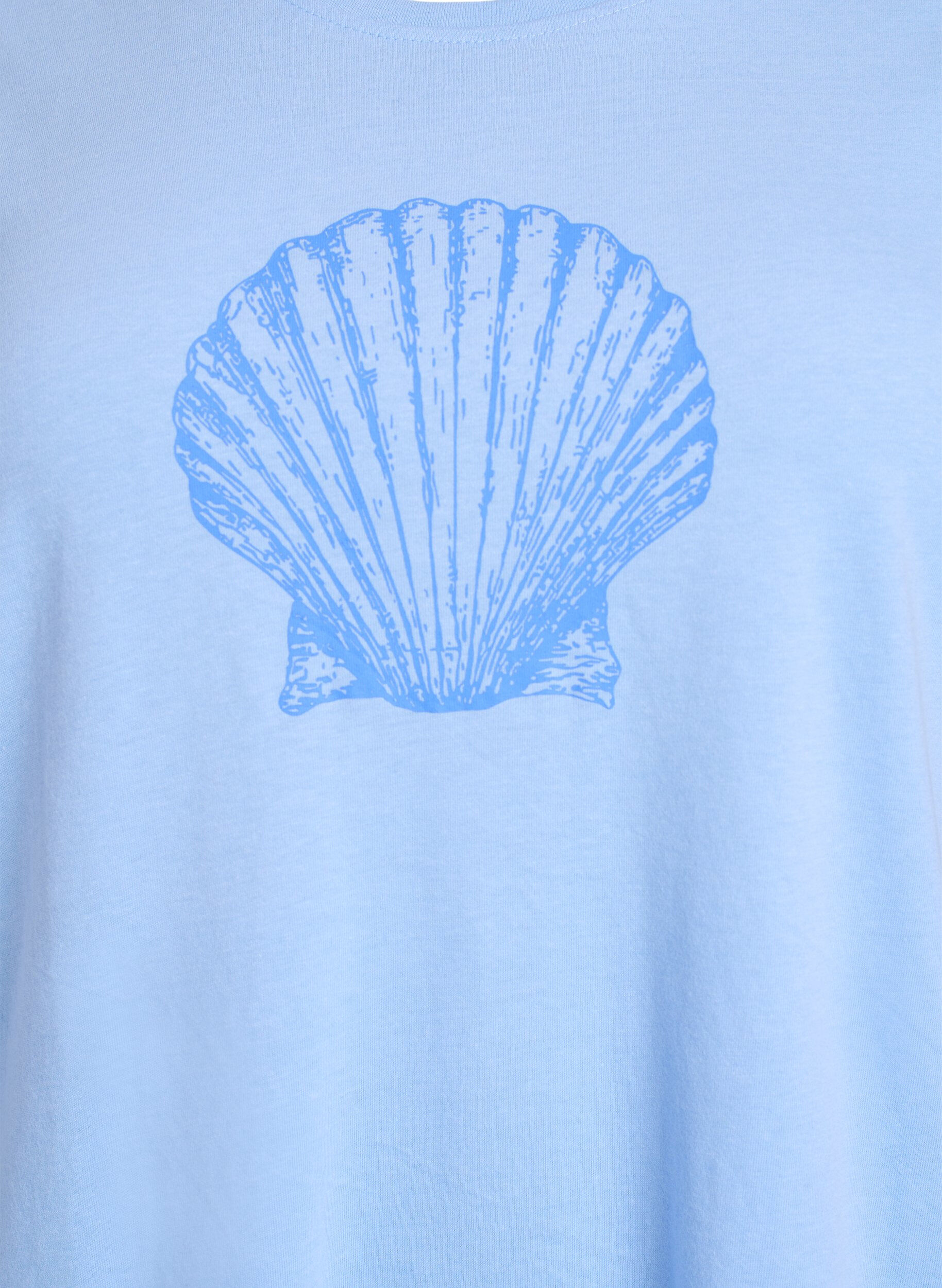 Zizzi FLASH - T-Shirt mit Print, Blau, Packshot image number 2