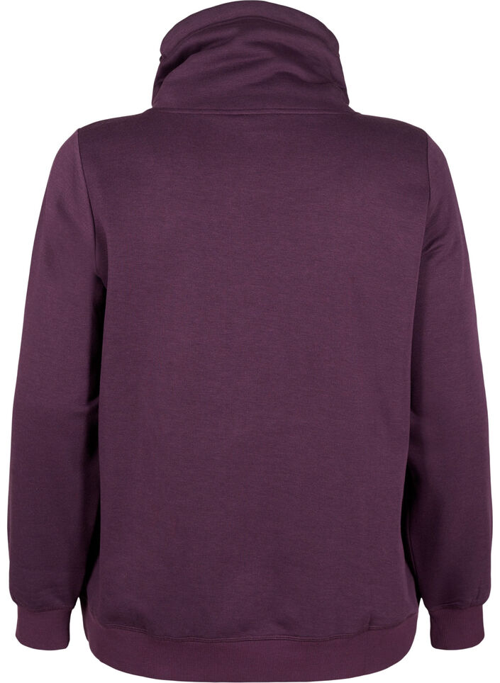 FLASH - Sweatshirt mit Stehkragen, Plum Perfect, Packshot image number 1