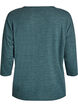 Bluse aus Jersey mit 3/4-&Auml;rmeln , Gr&uuml;n, Packshot image number 3