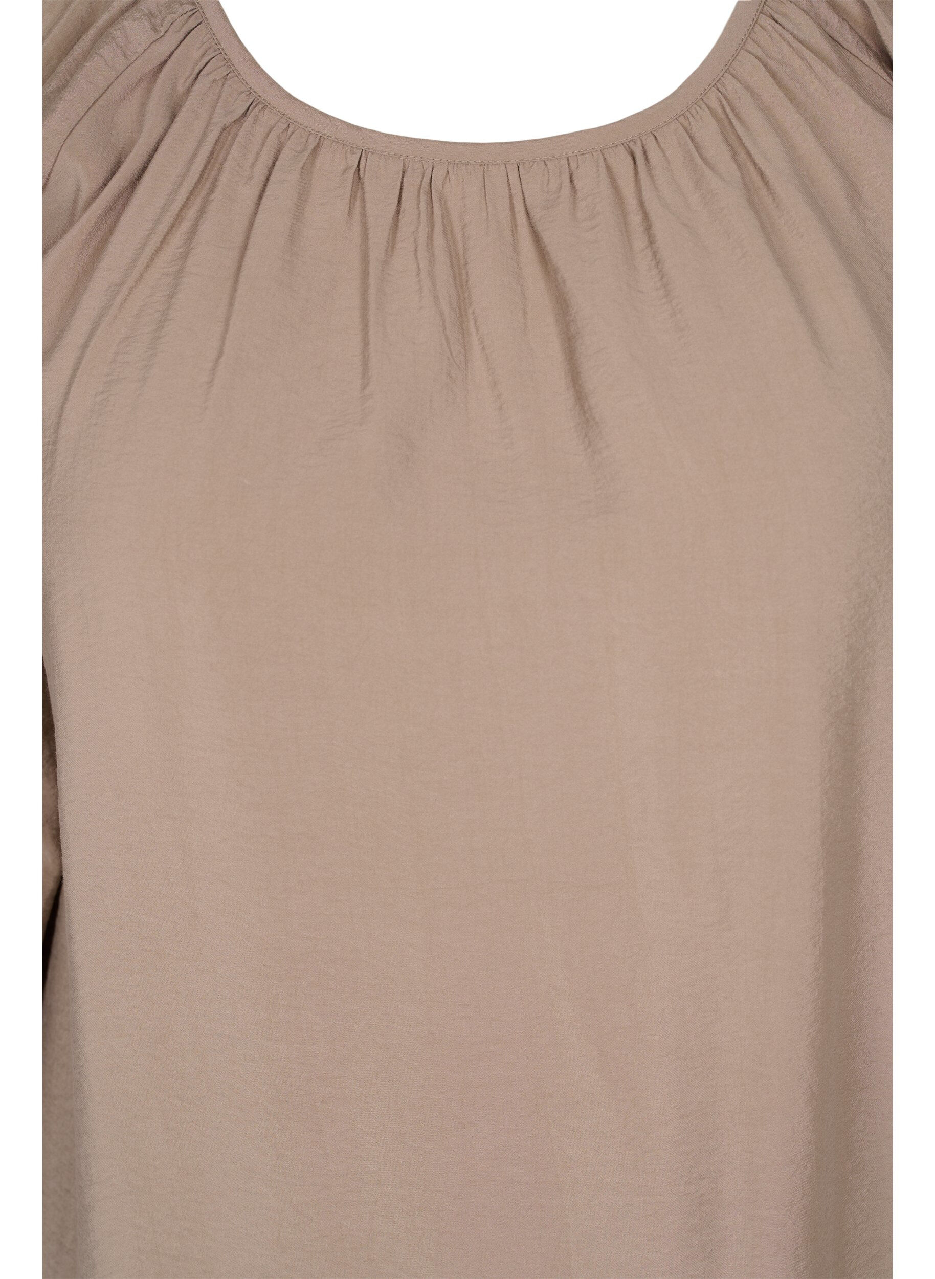 Zizzi Tunika mit A-Linie und 3/4-&Auml;rmeln, Fungi, Packshot image number 2