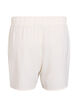 Kurze Hose mit Taschen und elastischem Bund, Vanille, Packshot image number 1