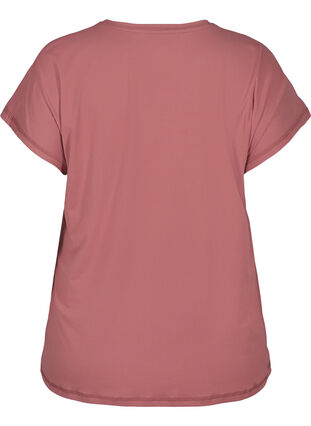 Einfarbiges Trainings-T-Shirt, Baroque Rose, Packshot image number 1