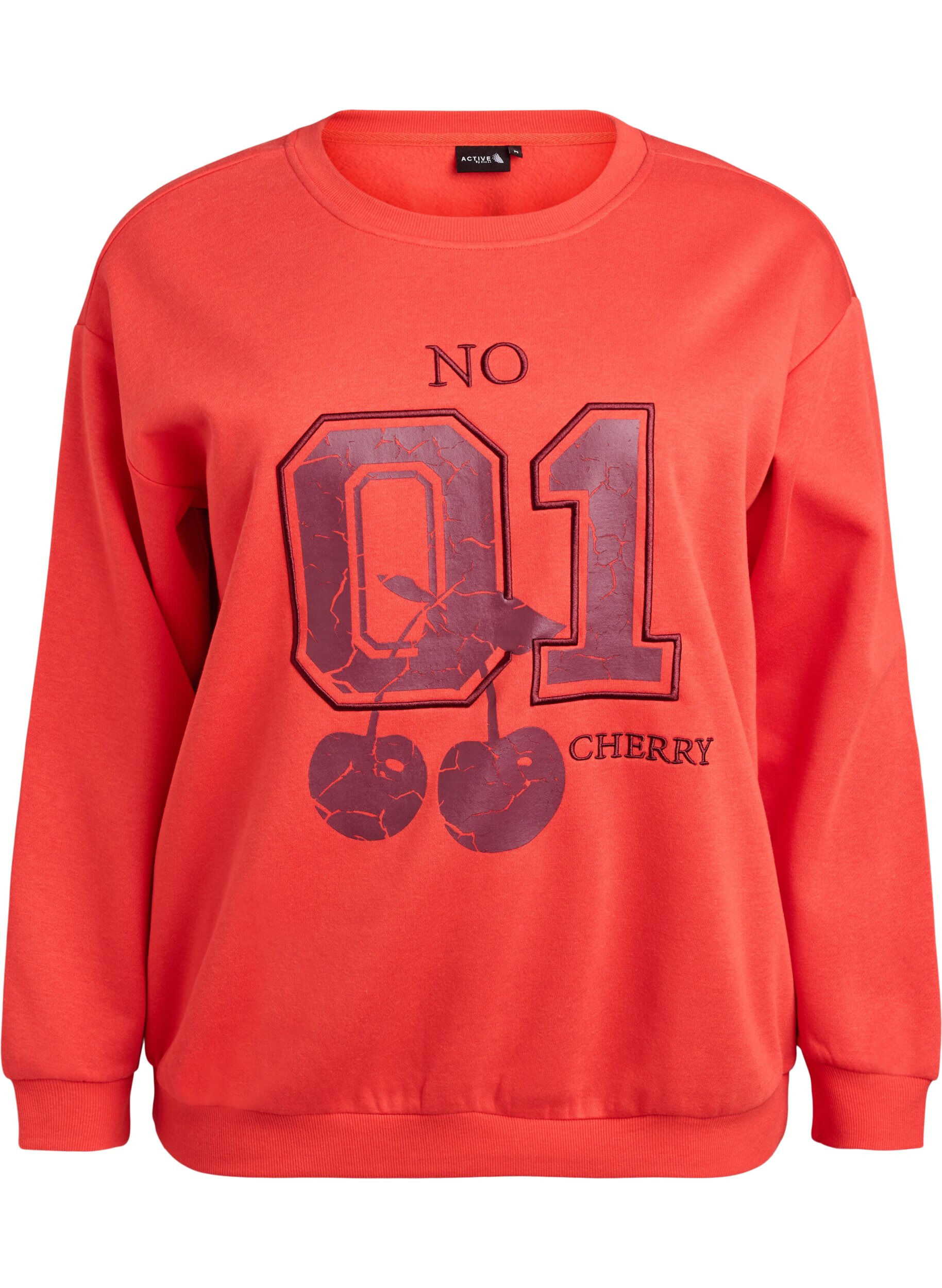 Sweatshirt mit Motiv auf der Vorderseite