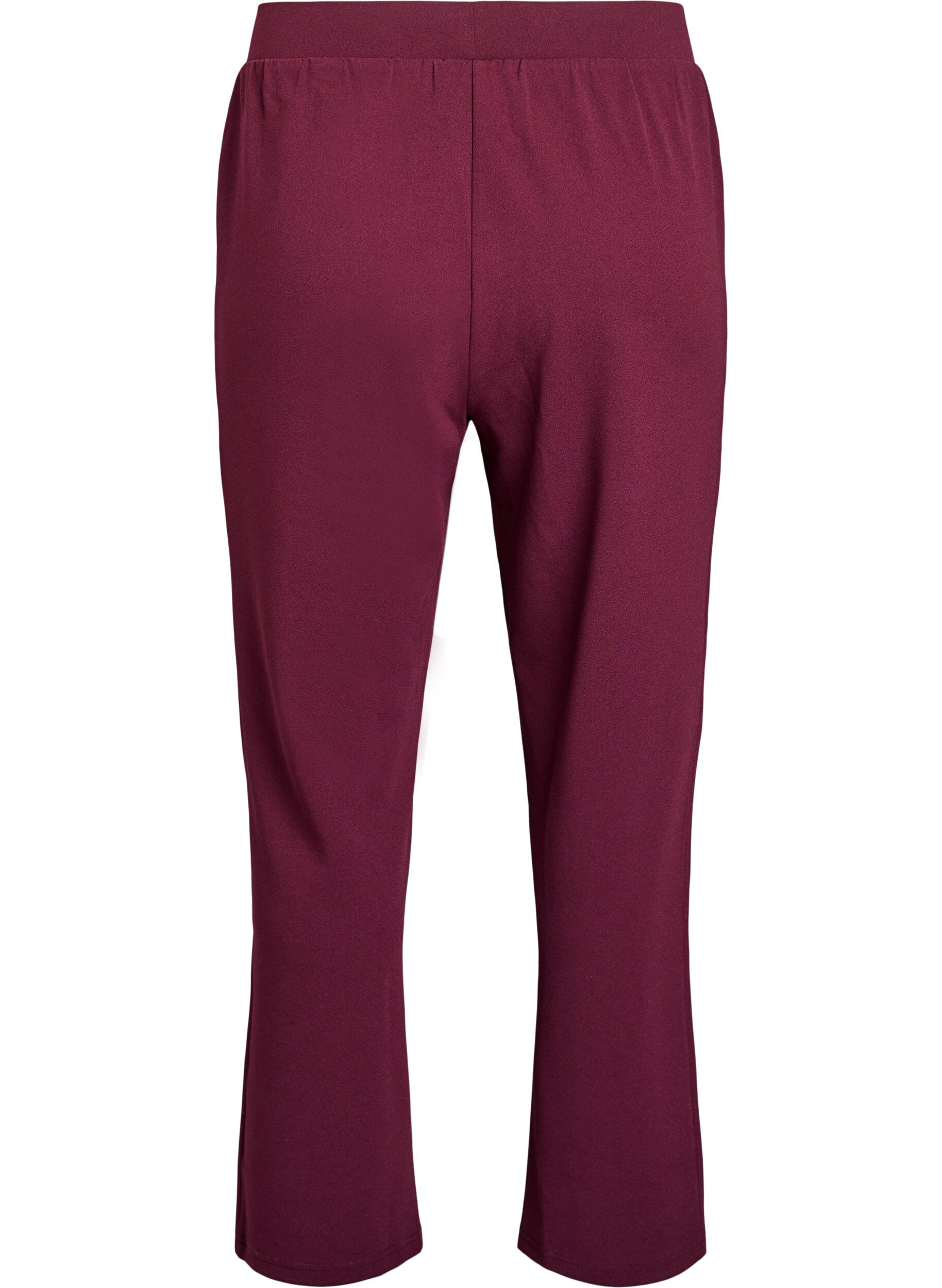 ZizziHose mit gerader Passform, Rot, Packshot image number 1