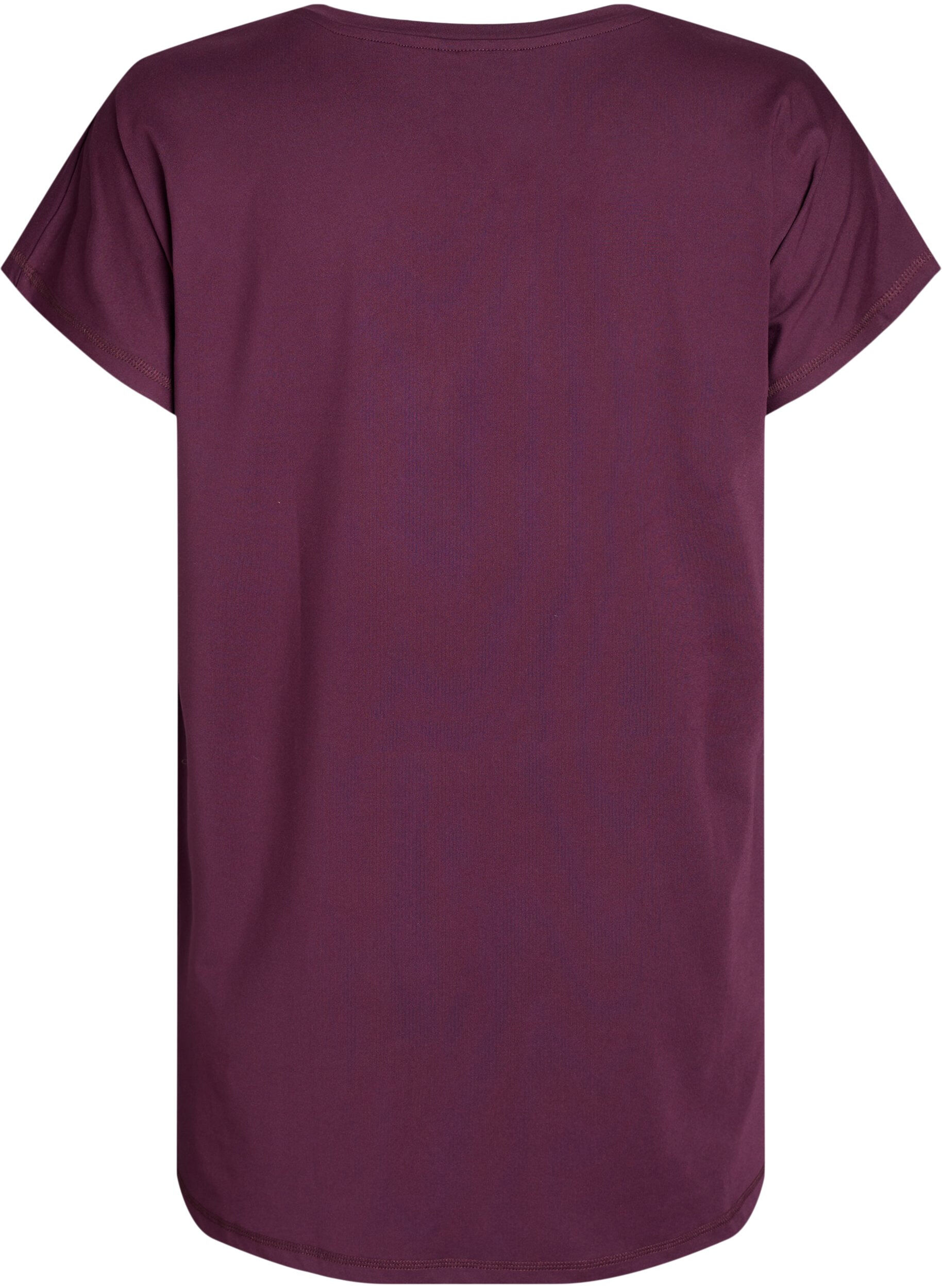 ZizziLanges Trainingsshirt, Rot, Packshot image number 1