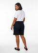 FLASH - Locker sitzende Jeansshorts mit hoher Taille, Schwarz, Model image number 2