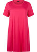 T-Shirt-Kleid aus Baumwolle, Bright Rose, Packshot image number 0
