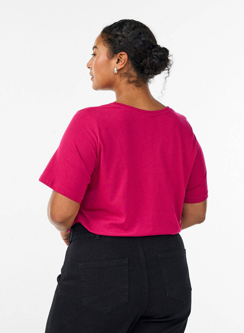 FLASH - T-Shirt mit Print, Rot, Model image number 2