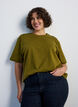 Kastiges T-Shirt aus Baumwolle, 2262, Model image number 0