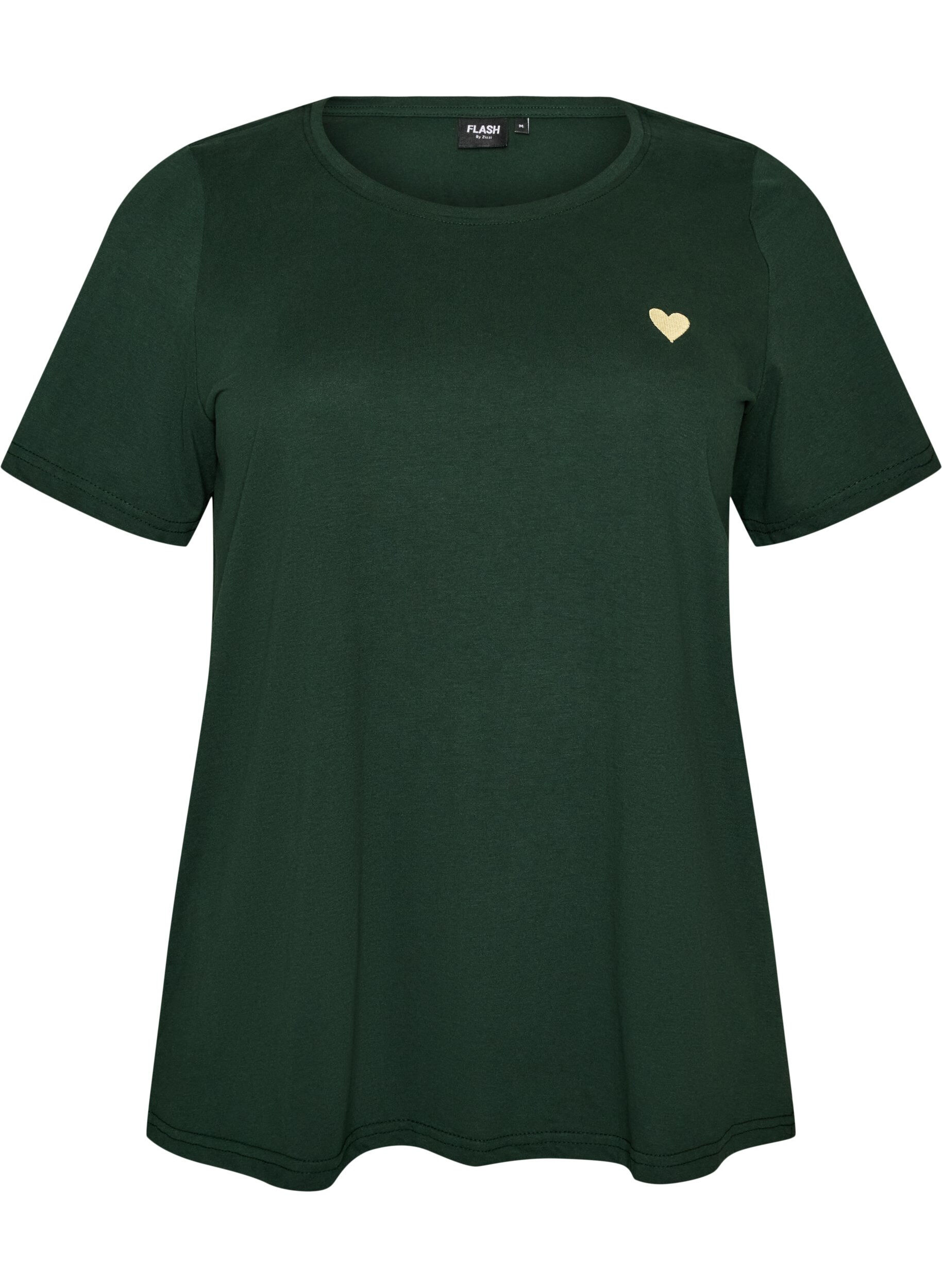 ZizziT-Shirt mit Print, Gr&uuml;n, Packshot image number 0