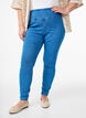 Elastische Jeggings mit hoher Taille, Blau, Model image number 2