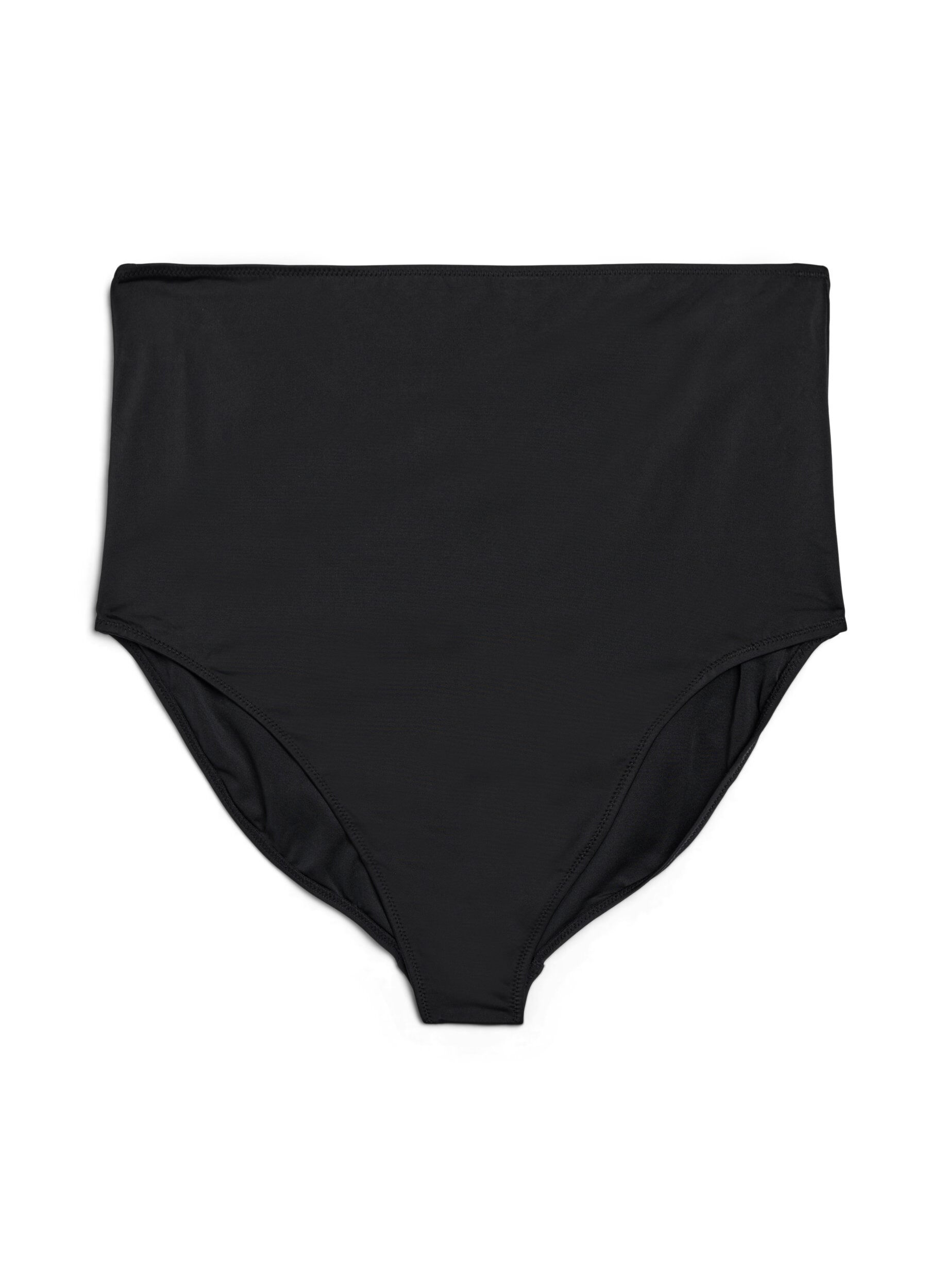 Zizzi Bikini-Unterteil mit extra hoher Taille, Schwarz, Packshot image number 0