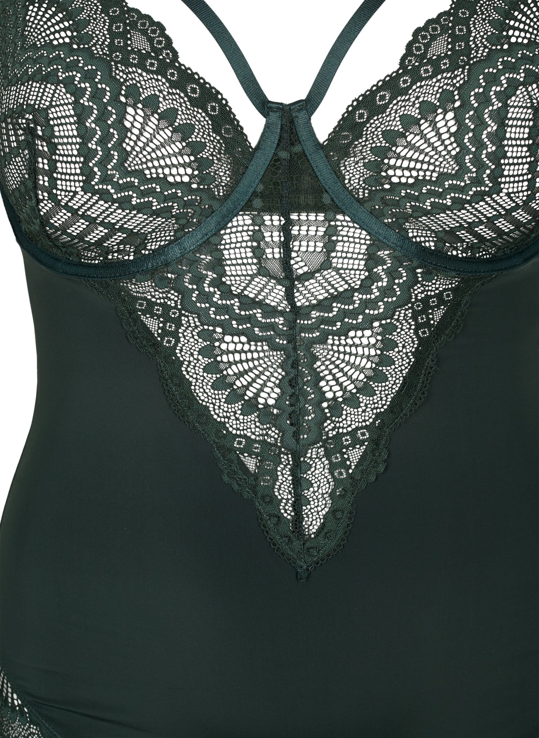Zizzi Body mit B&uuml;gel und Stringdetails., Scarab, Packshot image number 2