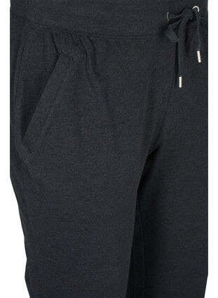 Lockere Sweatpants mit Taschen, Black, Packshot image number 2