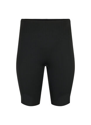 Leichte Formwäsche lange Shorts, Black, Packshot image number 0