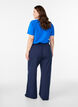 Hose mit weitem Bein, Blau, Model image number 1