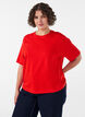 Kastiges T-Shirt aus Baumwolle, 0942, Model image number 0