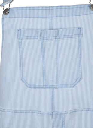 Gestreifte Jeans-Latzhosen, L. Blue Denim Stripe, Packshot image number 2