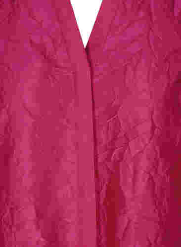 Strukturierte Jacke mit V-Ausschnitt, Love Potion, Packshot image number 2