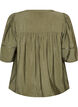 Bluse aus Viskose mit Biesen und Ballon&auml;rmeln, Gr&uuml;n, Packshot image number 1
