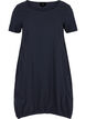 Kurzarm Kleid aus Baumwolle, Blau, Packshot image number 0