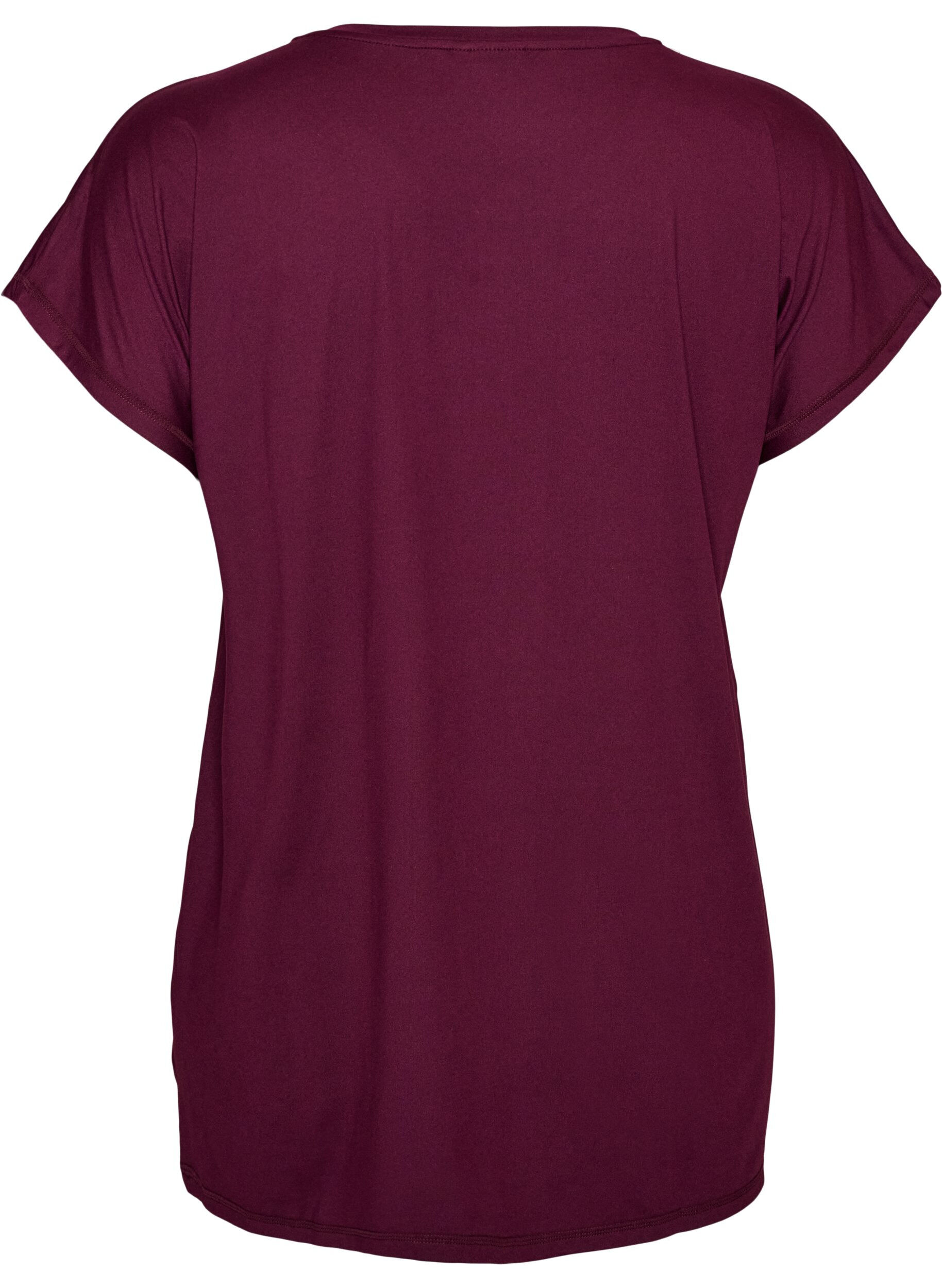 ZizziLanges Trainingsshirt, Lila, Packshot image number 1