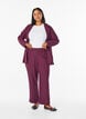 Lockere Hose mit Taschen, Dunkles Bordeaux, Model image number 0