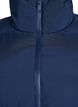 Mittellange Pufferjacke mit verstellbarer Taille, Blau, Packshot image number 2