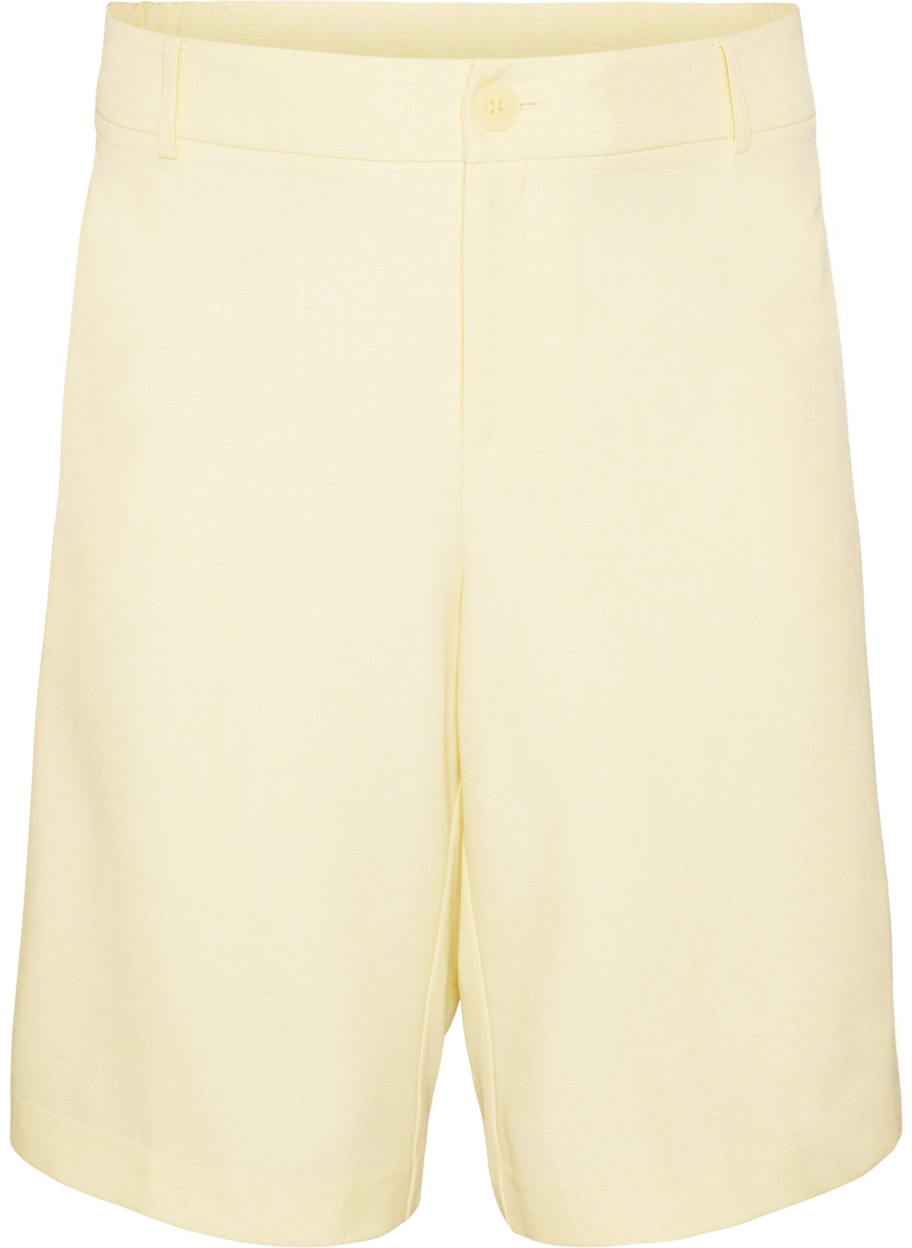 Lockere Bermudashorts mit hoher Taille