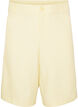 Lockere Bermudashorts mit hoher Taille, Gelb, Packshot image number 0